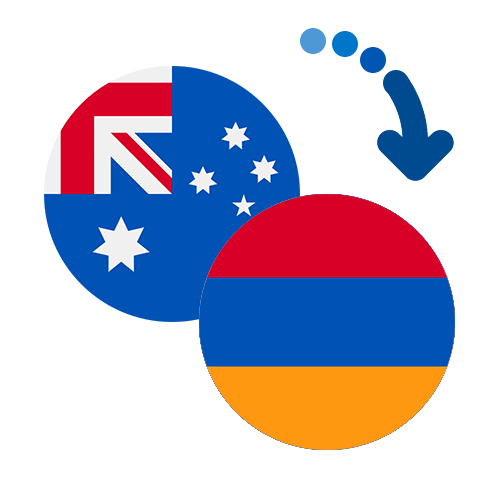 Wie kann man online Geld von Australien nach Armenien senden?