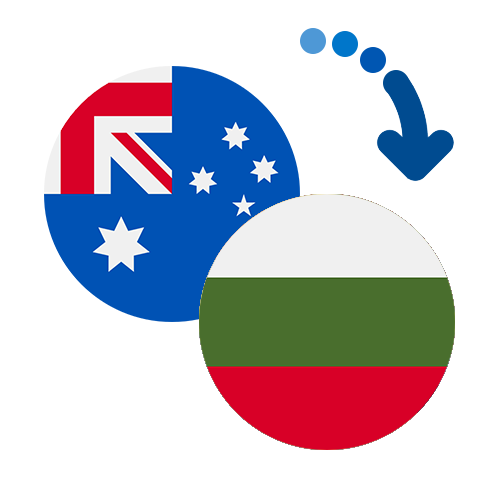 Wie kann man online Geld von Australien nach Bulgarien senden?