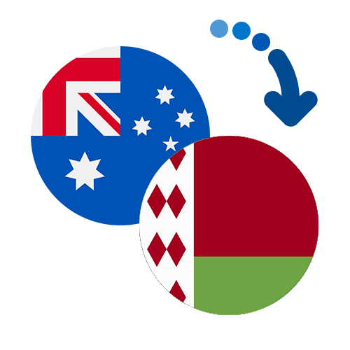 How to send money from Australia to Belarus