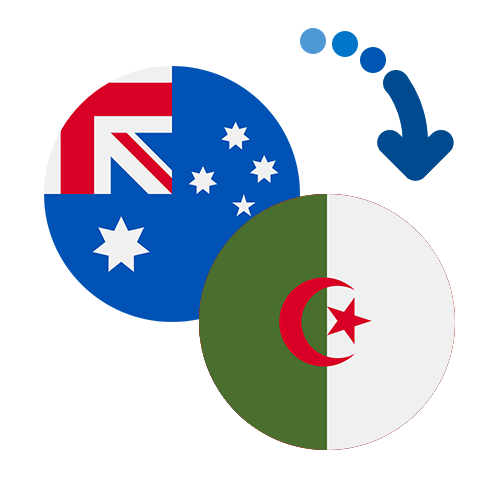 How to send money from Australia to Algeria
