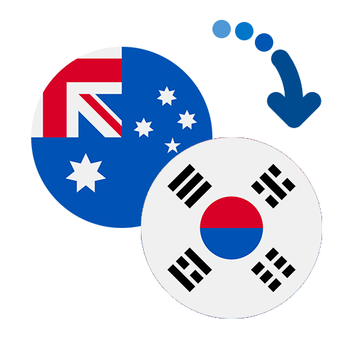 Wie kann man online Geld von Australien nach Südkorea senden?