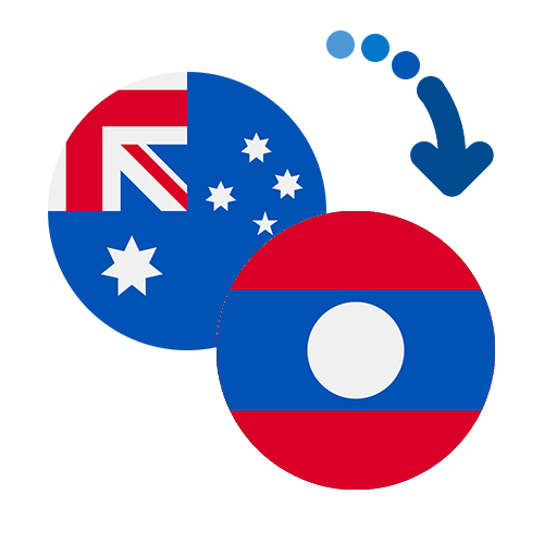 Wie kann man online Geld von Australien nach Laos senden?