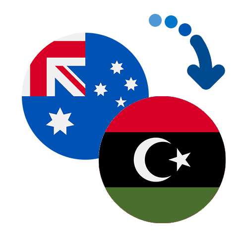 How to send money from Australia to Libya