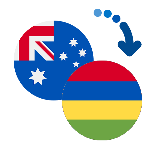 How to send money from Australia to Mauritius