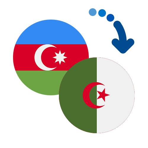 Wie kann man online Geld von Aserbaidschan nach Algerien senden?