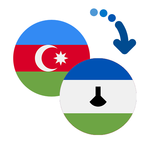 Wie kann man online Geld von Aserbaidschan nach Lesotho senden?