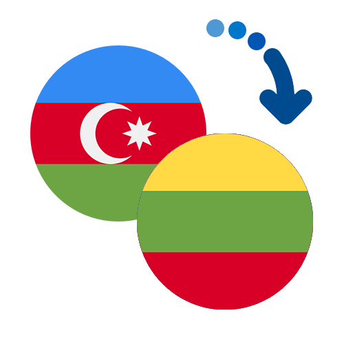 Wie kann man online Geld von Aserbaidschan nach Litauen senden?