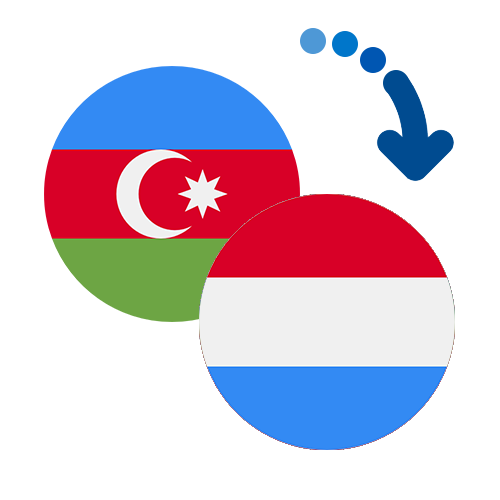 Wie kann man online Geld von Aserbaidschan nach Luxemburg senden?