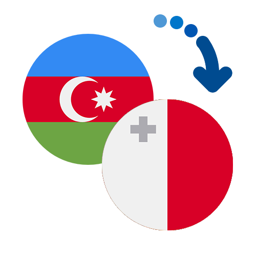 Wie kann man online Geld von Aserbaidschan nach Malta senden?