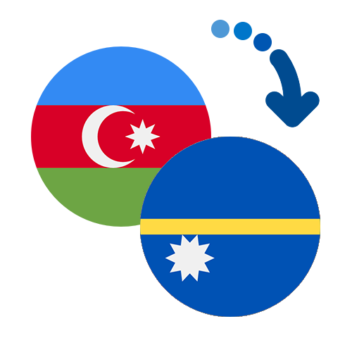 How to send money from Azerbaijan to Nauru