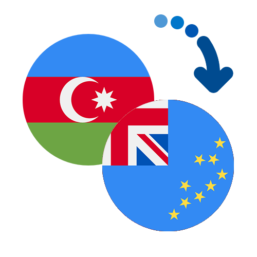 Wie kann man online Geld von Aserbaidschan nach Tuvalu senden?