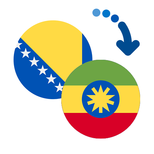 Wie kann man online Geld von Bosnien und Herzegowina nach Äthiopien senden?