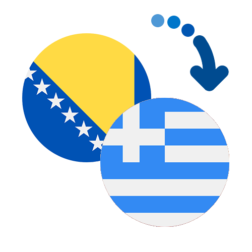 Wie kann man online Geld von Bosnien und Herzegowina nach Griechenland senden?