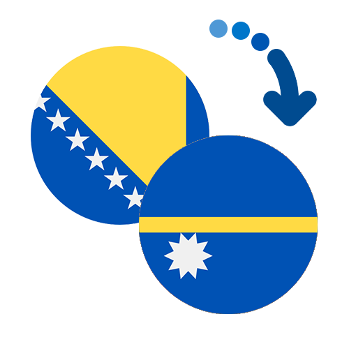 ¿Cómo mandar dinero de Bosnia y Herzegovina a Nauru?