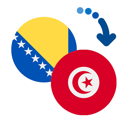 Как перевести деньги из Боснии и Герцеговины в Тунис