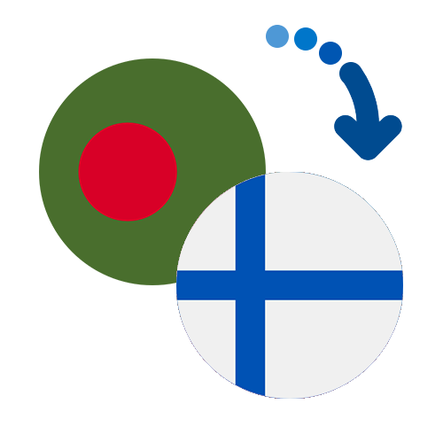 ¿Cómo mandar dinero de Bangladesh a Finlandia?