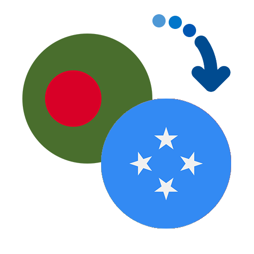 ¿Cómo mandar dinero de Bangladesh a Micronesia?