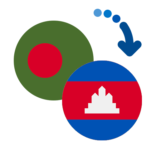 Wie kann man online Geld von Bangladesch nach Kambodscha senden?