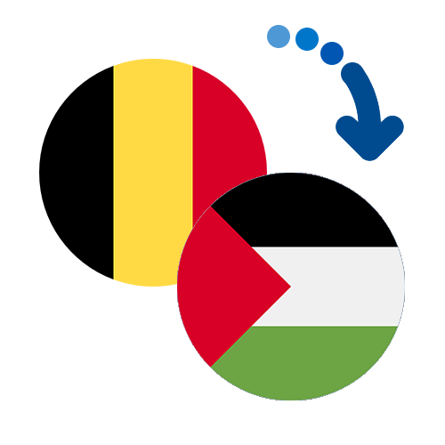 Как перевести деньги из Бельгии в Палестину