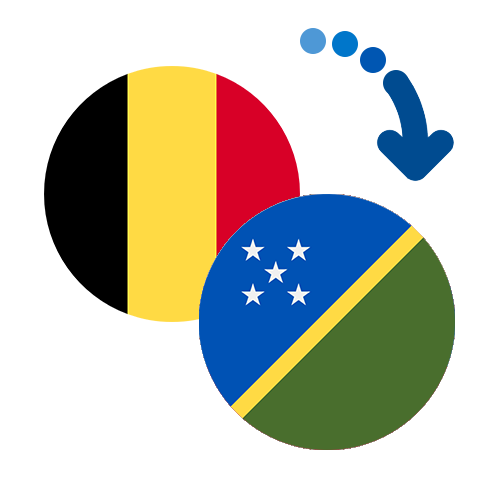 Wie kann man online Geld von Belgien auf die Salomon-Inseln senden?