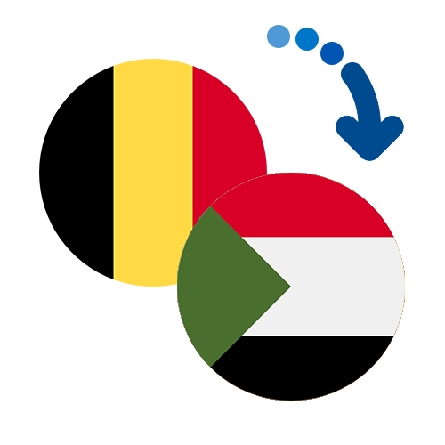 How to send money from Belgium to Sudan