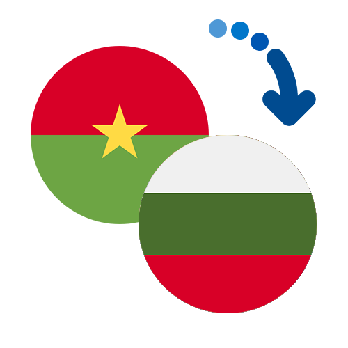 ¿Cómo mandar dinero de Burkina Faso a Bulgaria?