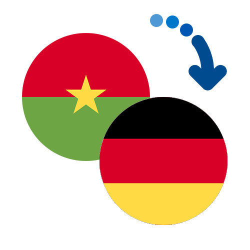 ¿Cómo mandar dinero de Burkina Faso a Alemania?