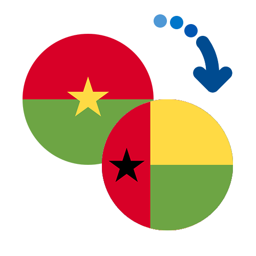 ¿Cómo mandar dinero de Burkina Faso a Guinea-Bissau?