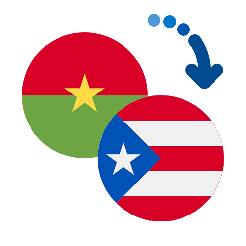 ¿Cómo mandar dinero de Burkina Faso a Puerto Rico?