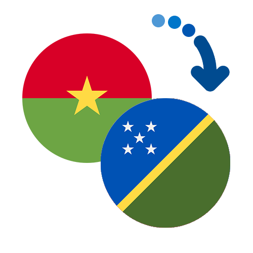 ¿Cómo mandar dinero de Burkina Faso a las Islas Salomón?