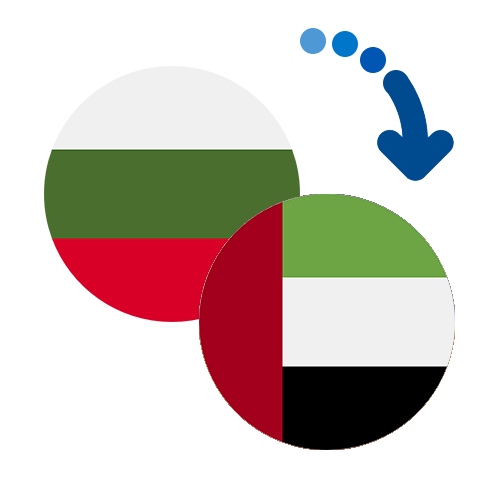 Wie kann man online Geld von Bulgarien in die Vereinigte Arabische Emirate senden?