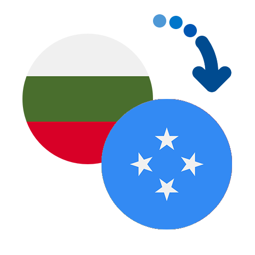 ¿Cómo mandar dinero de Bulgaria a Micronesia?