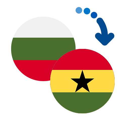 Wie kann man online Geld von Bulgarien nach Ghana senden?