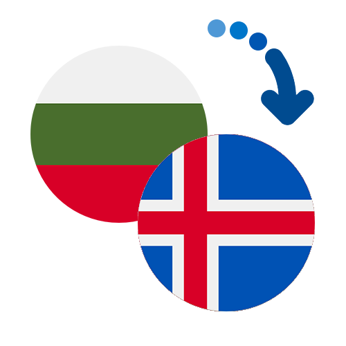¿Cómo mandar dinero de Bulgaria a Islandia?