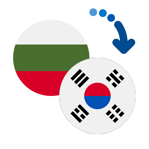 How to send money from Bulgaria to South Korea