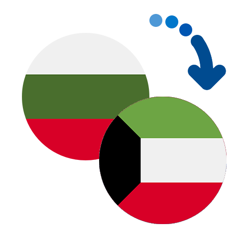 Wie kann man online Geld von Bulgarien nach Kuwait senden?