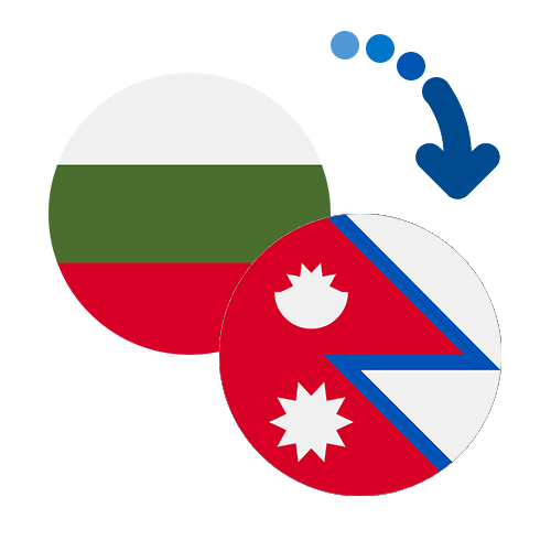 Wie kann man online Geld von Bulgarien nach Nepal senden?
