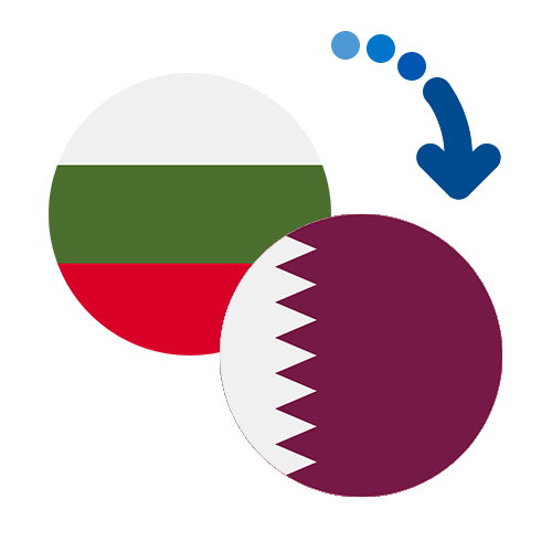 Wie kann man online Geld von Bulgarien nach Katar senden?