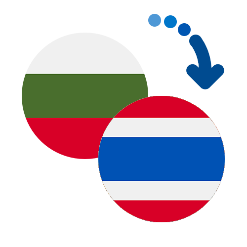 Wie kann man online Geld von Bulgarien nach Thailand senden?