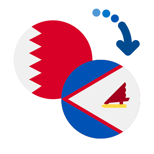 How to send money from Bahrain to American Samoa