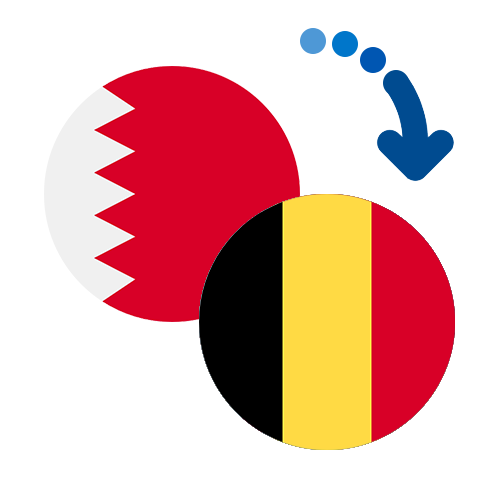 Wie kann man online Geld von Bahrain nach Belgien senden?