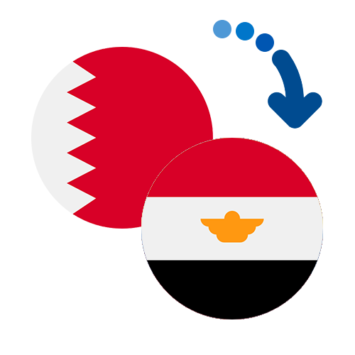 How to send money from Bahrain to Egypt