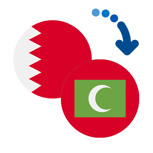 How to send money from Bahrain to the Maldives