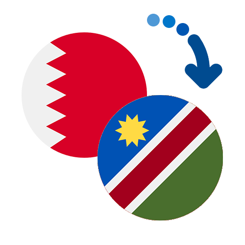 ¿Cómo mandar dinero de Bahréin a Namibia?