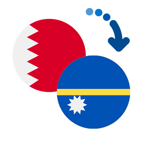 How to send money from Bahrain to Nauru