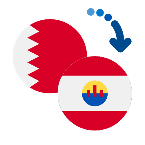 Wie kann man online Geld von Bahrain nach Französisch-Polynesien senden?