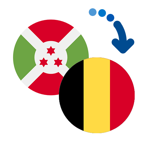 ¿Cómo mandar dinero de Burundi a Bélgica?