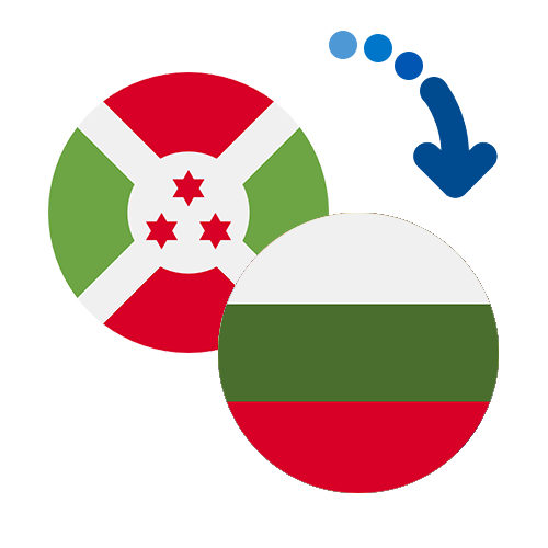 Wie kann man online Geld von Burundi nach Bulgarien senden?