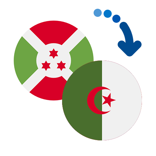 Jak wysłać pieniądze z Burundi do Algierii online?