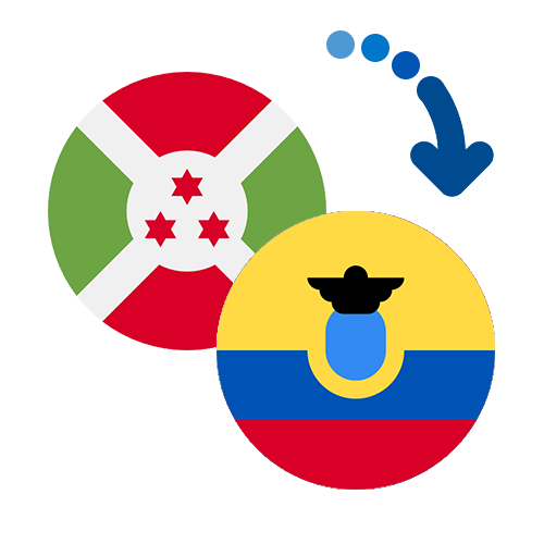 Wie kann man online Geld von Burundi nach Ecuador senden?